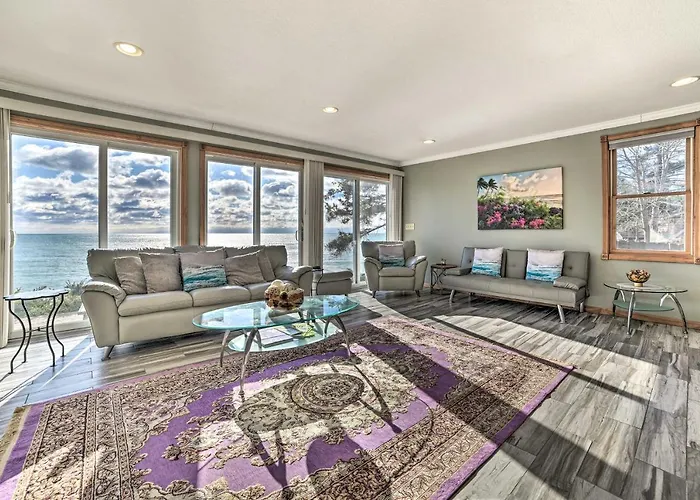 East Tawas Home W/ Patio, Lake Huron On-Site
