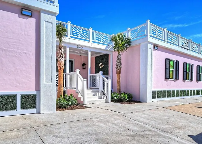 Room 3 Oleander Hotel Family-Friendly Galveston Hotel 1 Mile From Beach