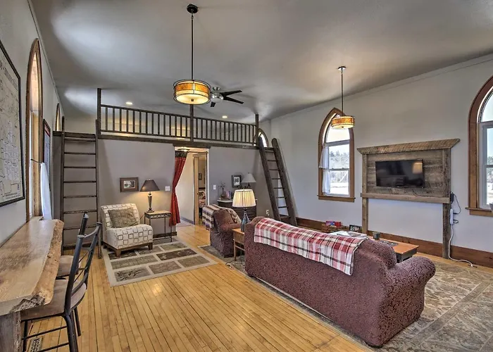 Renovated Historic Church Along Namekagon River!