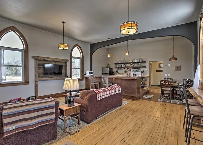 Renovated Historic Church Along Namekagon River!