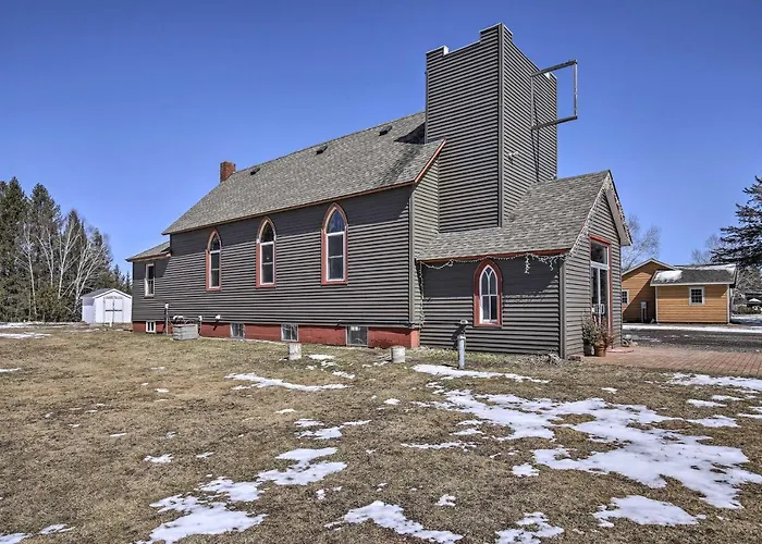 Renovated Historic Church Along Namekagon River!