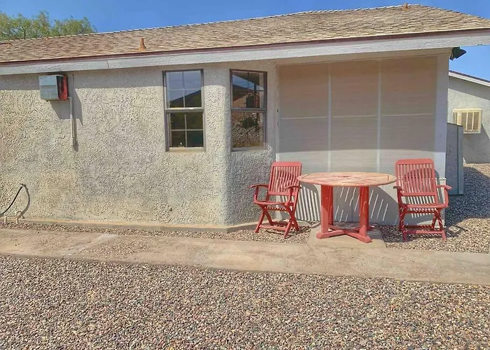 Desert Backdrop With Firepit Pets And Nature Access