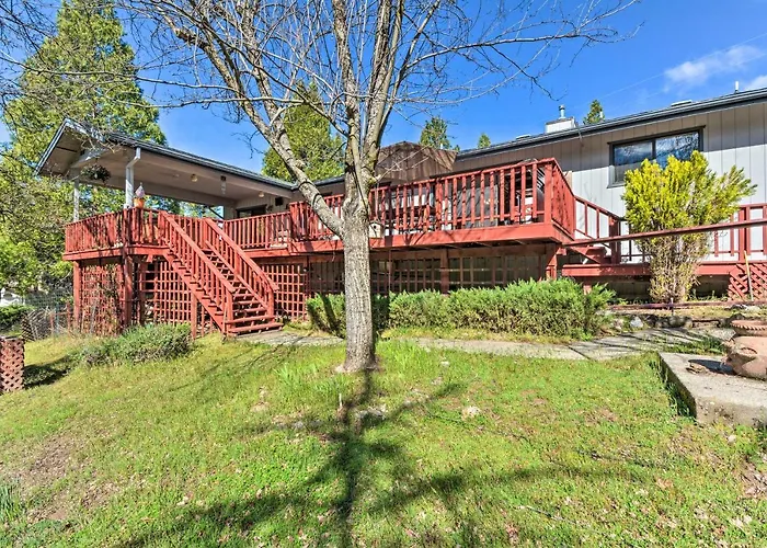 Pine Mtn Lake Home By Yosemite! Hot Tub & Deck