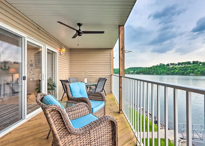 Unwind Poolside! Waterfront Ozarks Condo