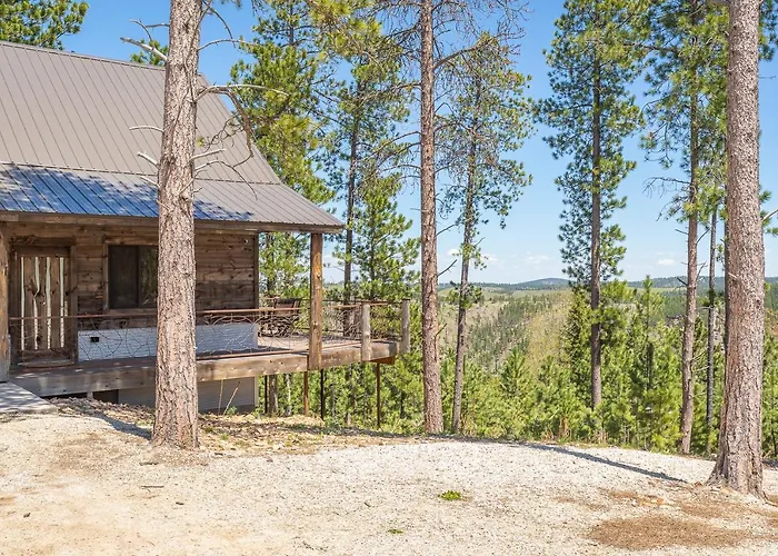 Gold Nugget Lodge Near Deadwood On 5 Wooded Acres!