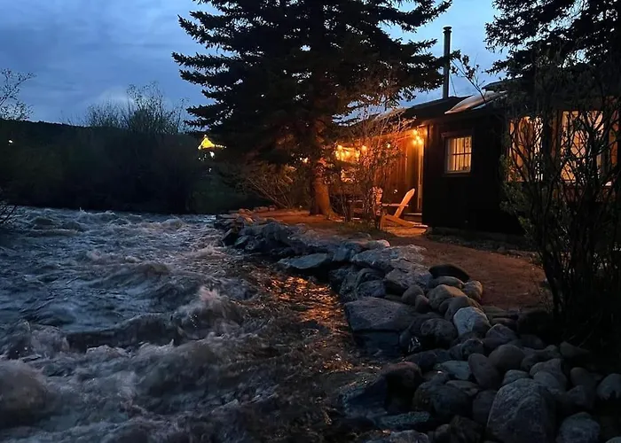 Thorpe On The Water. Creekside Nederland Cabin.