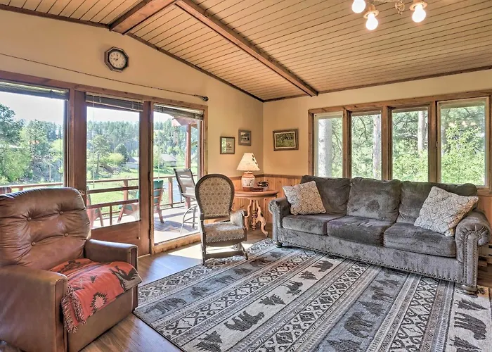 Creekside Rapid City Cabin W/ Deck On 30 Acres!
