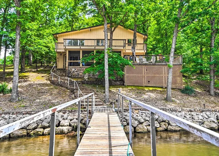 Furnished Deck, Dock! Lake Of The Ozarks Oasis