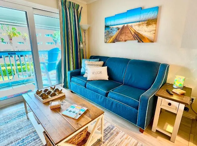 Sun Splashed Condo! Steps To Beach And 2 Pools Galveston Island