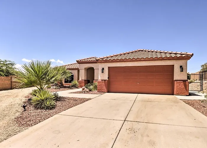 Bullhead City Oasis W/ Fire Pit + Mtn View!