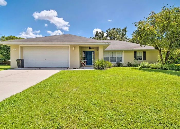 Private Pool & Grill: Peaceful Home In Dunnellon