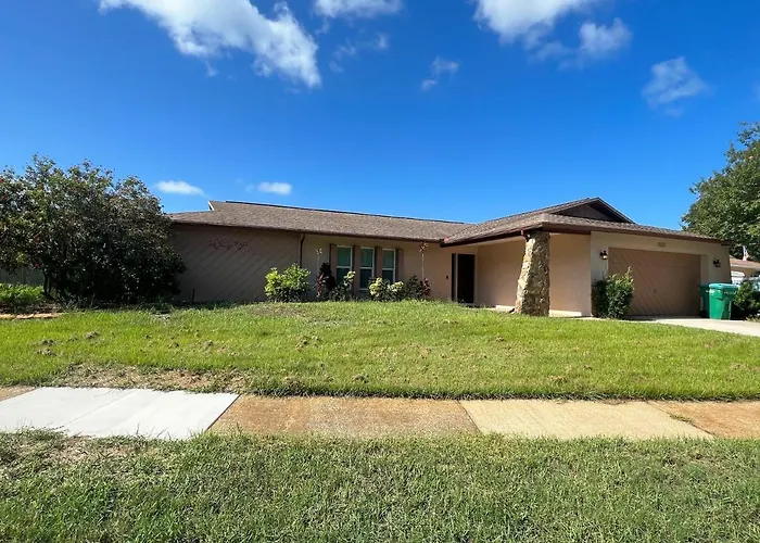 Dream Vacation Home W Heated Pool Close To Beaches Clearwater St Pete Quiet With Big Backyard
