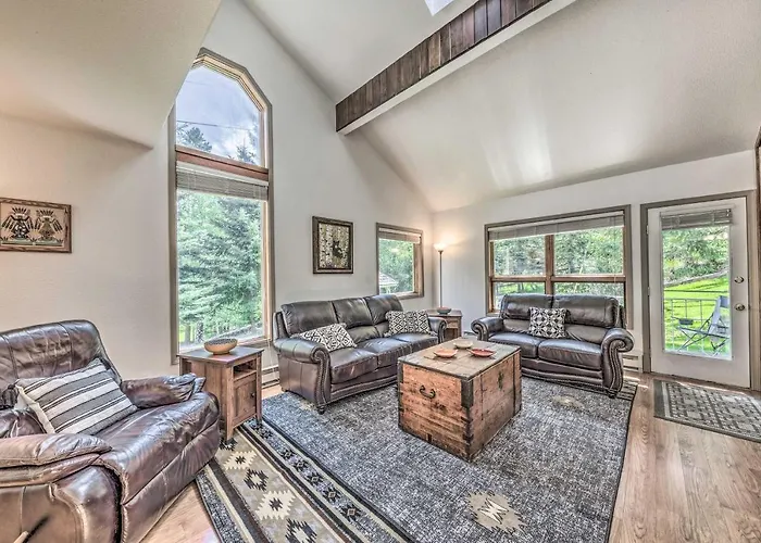 Cozy Cloudcroft Townhome ~ 1 Mi To Burro Ave!