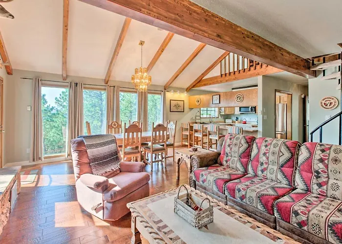Hot Tub, Game Room: Spacious Angel Fire Retreat!