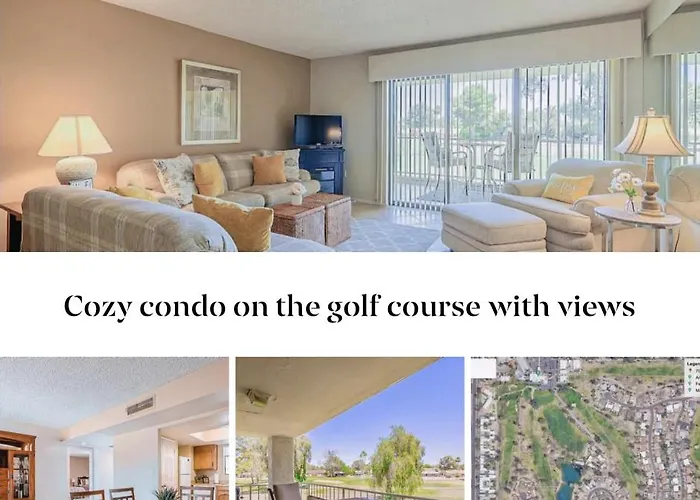 Cozy 2 Bedroom Condo With Golf Course Views