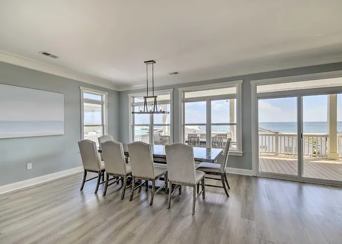 Coastal Retreat W/ Double Deck & Ocean Views!