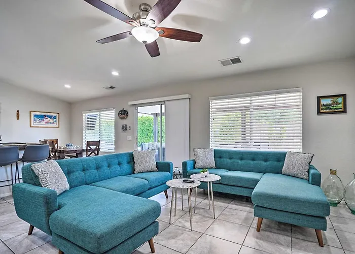 Pool & Game Room: Pet-Friendly Indio Retreat