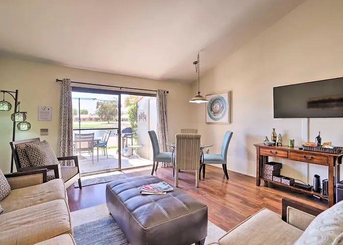 Patio, Grill + Resort Perks: Palm Desert Home