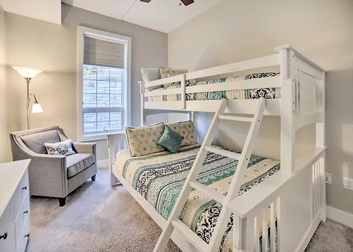 Luxe Manistee Condo W/ Balcony & River Views!