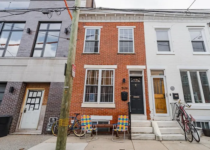 Bedroom In Thoughtfully Decorated East Passyunk Home