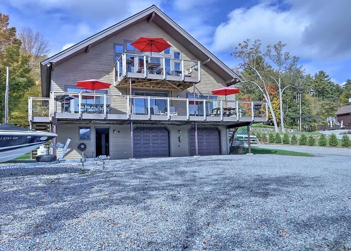 Lake George Getaway W/ Mountain + Water Views