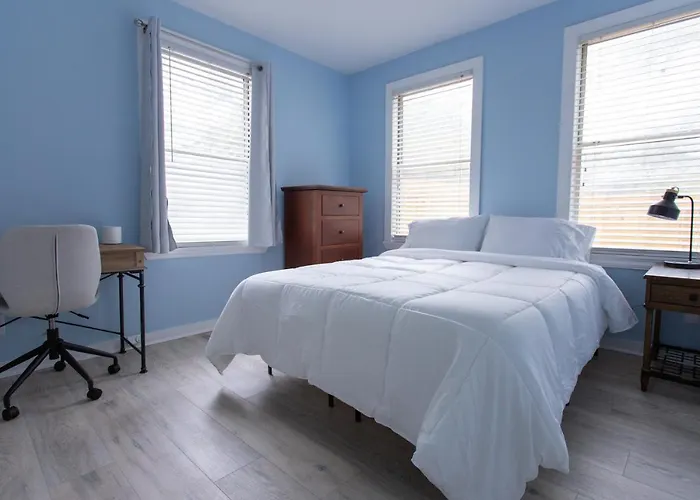 Central & Comfortable Home Walk To The Beach!