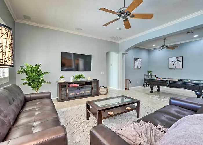 Play Pool, Grill Out! Group-Friendly Glendale Home