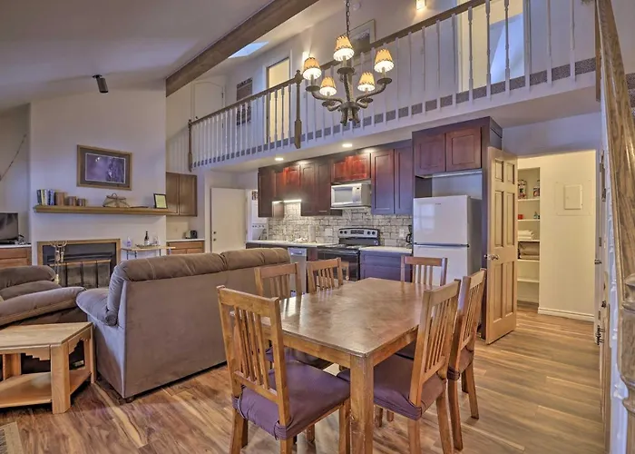 Fireplace & Stream Access: Cozy Grand Lake Retreat