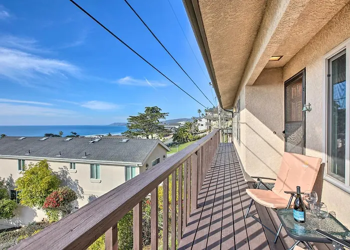 Pet-Friendly Cayucos Home W/ Ocean Views!