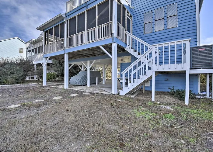 Steps To Sunset Beach: Canal-Front Home W/ Dock!