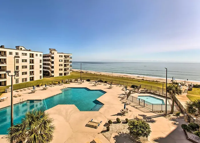 Walk To Indian Beach: Condo W/ Ocean-View Balcony