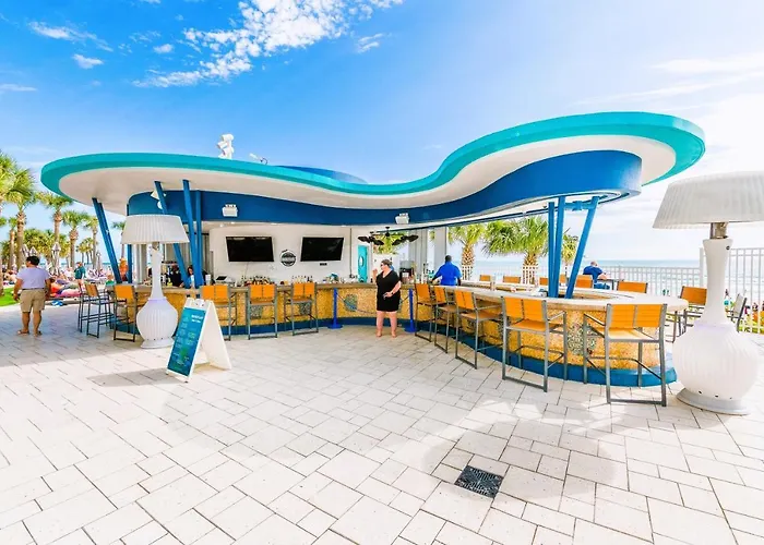 Modern Beach Highrise-Ocean View-Jacuzzi-Walk In Shower At Ocean Walk Resort Daytona Beach