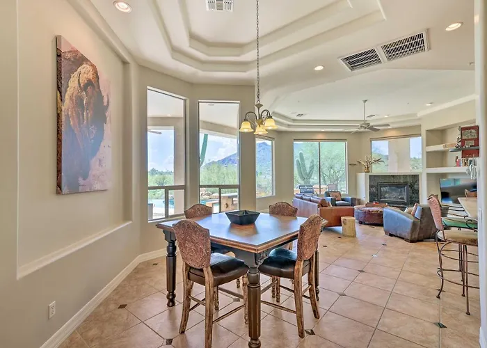 Infinity Pool: Stunning Home In Cave Creek!