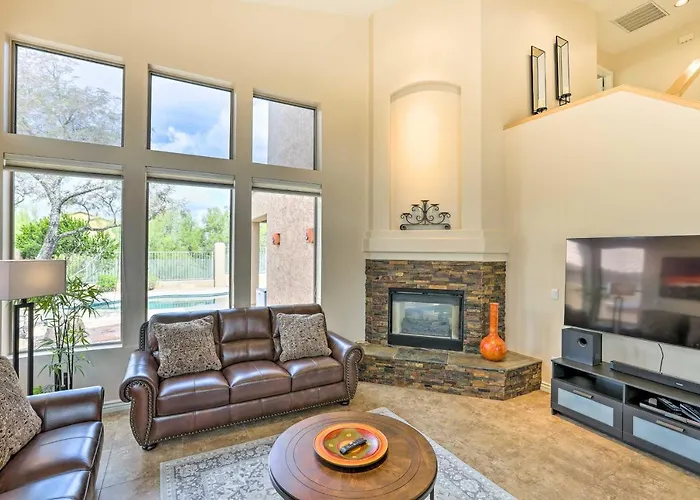 Private Pool & Yard: Central Cave Creek Retreat!