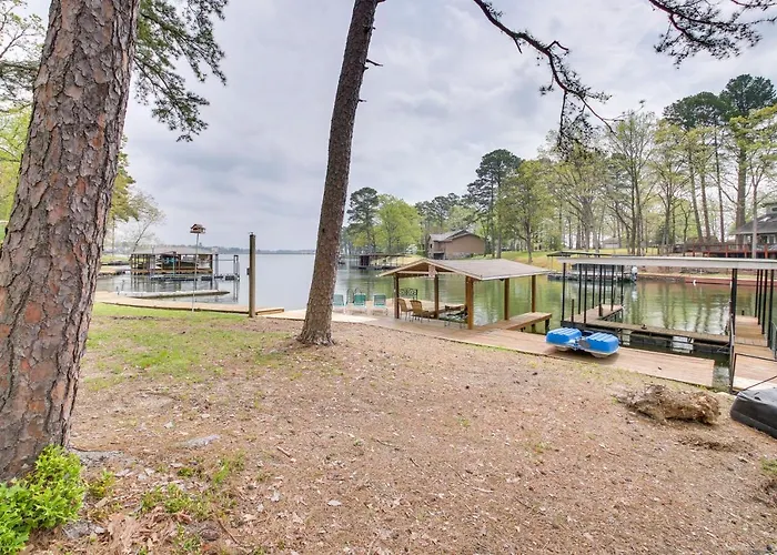 Cozy Lake Cabin W/ Dock In Hot Springs Nat'L Park