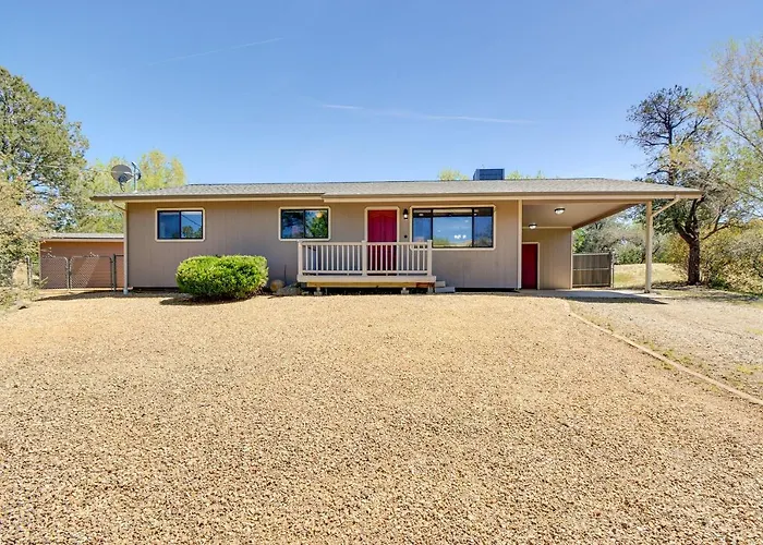 Putting Green & Patio: Central Prescott Home