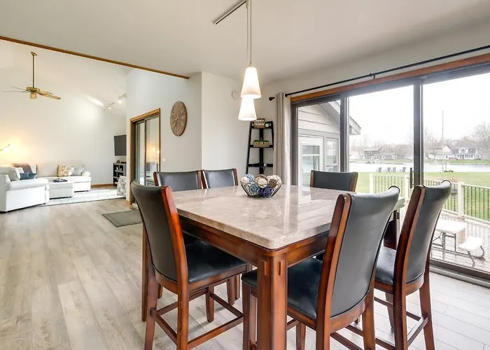 Cadillac Vacation Rental W/ Dock On Lake Mitchell!
