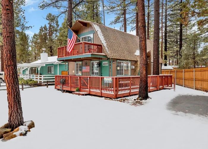 Tinker Bell Gambrel Retreat Cabin At Big Bear