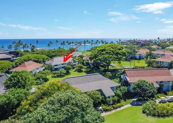 Kiahuna Plantation Unit 42, Air Conditioning, 2 Minute Walk To Beach
