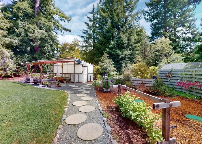 Mendocino Cozy Cabin-Large Patio Grill & Garden