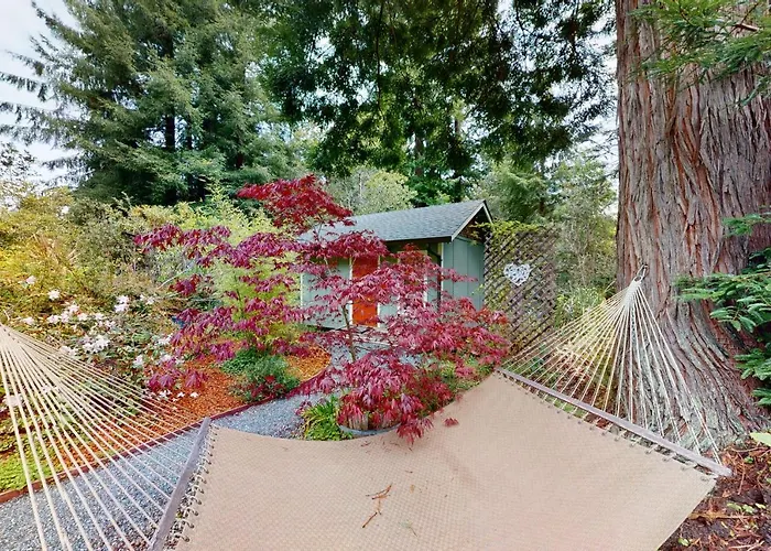 Mendocino Cozy Cabin-Large Patio Grill & Garden