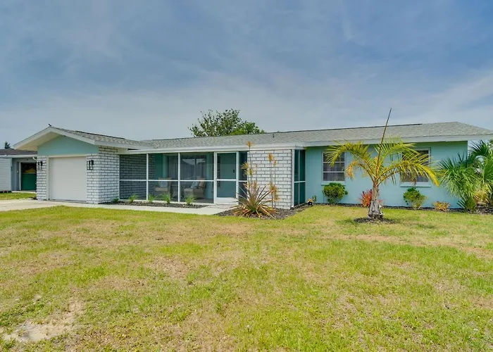 Heated Pool: Canal-Front Rotonda West Retreat