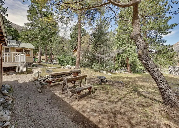 Cozy Forest Falls Rental Cabin Near Hiking Trails!