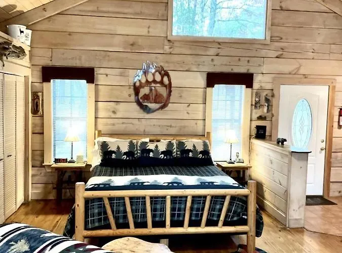 Crazy Bear - Motorcycle Friendly Home With Hot Tub And Grill