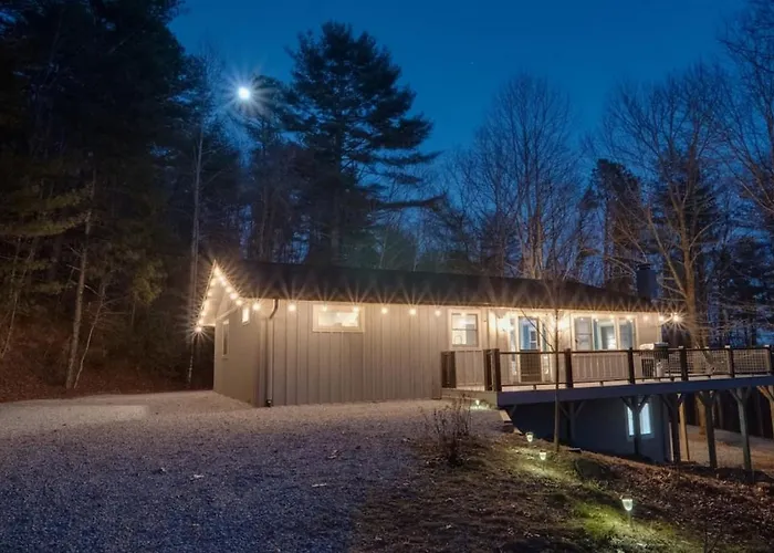 Blue Ridge Hideaway At Lake Toxaway With Hot Tub
