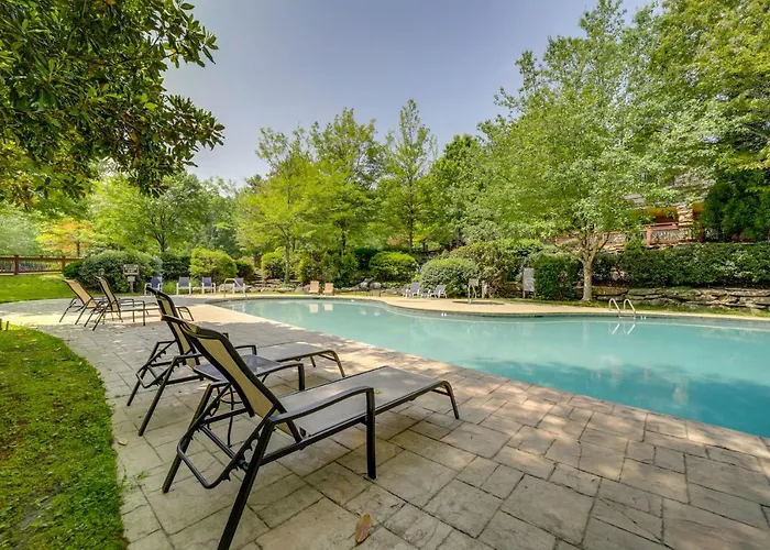 Lake Access + On-Site Creek: Lake Toxaway Home!