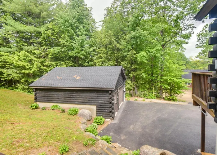 All-Season Log Cabin Escape! 11 Mi To Cranmore Mtn