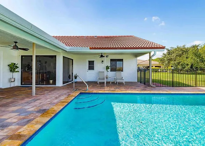 4/3.5 House With Pool- Boynton Beach, Fl.