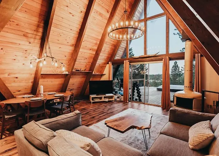Majestic A-Frame On 5 Acres!