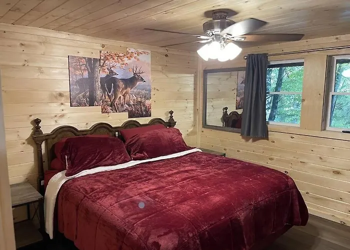 Creekside 3 Bedroom 2 Bath Cabin On Private Creek
